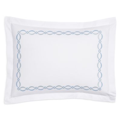 Brando Embroidered Percale Sham, Boudoir - Exclusive