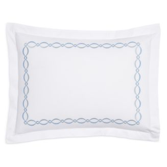 Matouk Brando Embroidered Percale Sham, Boudoir - Exclusive ...