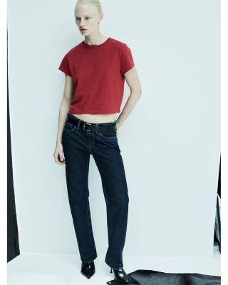 Low Rise Slim Jeans in Slick