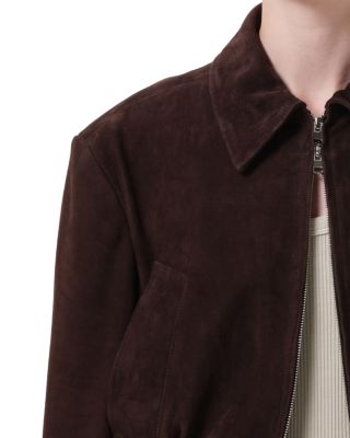 Nahla Suede Cropped Jacket