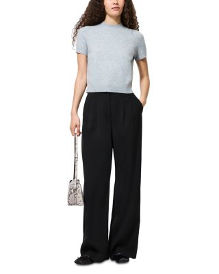 Vhari Knit Mock Neck Top