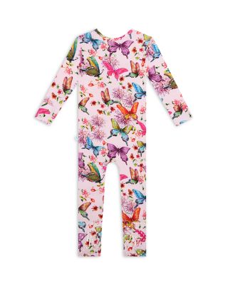 Girls' Watercolor Butterfly Convertible One Piece - Baby