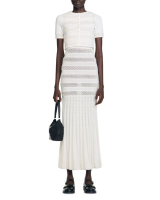 Beaded Dress &amp; Cropped Beaded Cardigan