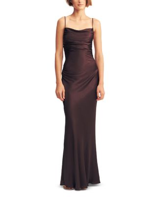 SHONA JOY - La Lune Lace Up Back Maxi Dress
