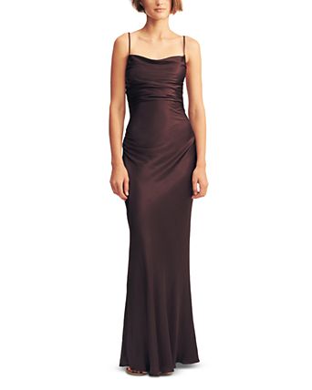 ladies evening maxi dress Emerald Formal Dresses Elegant Long Emerald Green A-line Maxi With Spaghetti Straps And A Side Slit Perfect for church or evening affairs Maxi Dress Special Occasion Wear