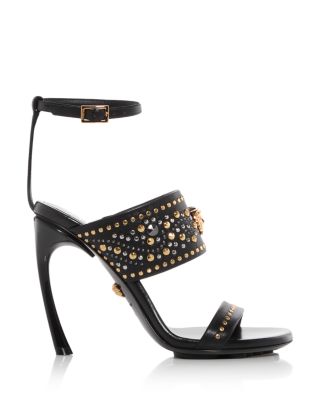 Medusa Embellished Sandals