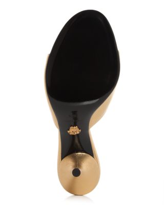 Women's Opera Bow 85mm Patent Mules