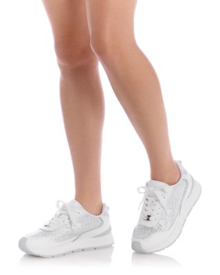 Women's Crystal Embellished Sneakers