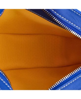 Hirondelle Shoulder Bag Coated Canvas and Leather