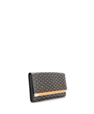 MM Monte Carlo Clutch Coated Canvas