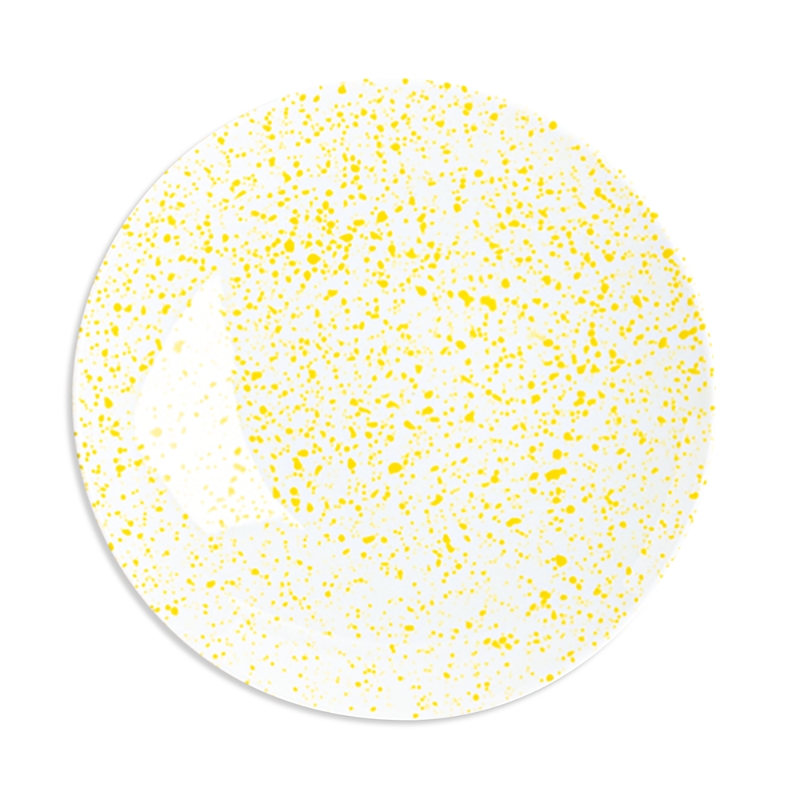 Non Sans Raison Splash Bread & Butter Plate In Yellow