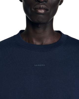 Regular Fit Sandro Logo Sweatshirt