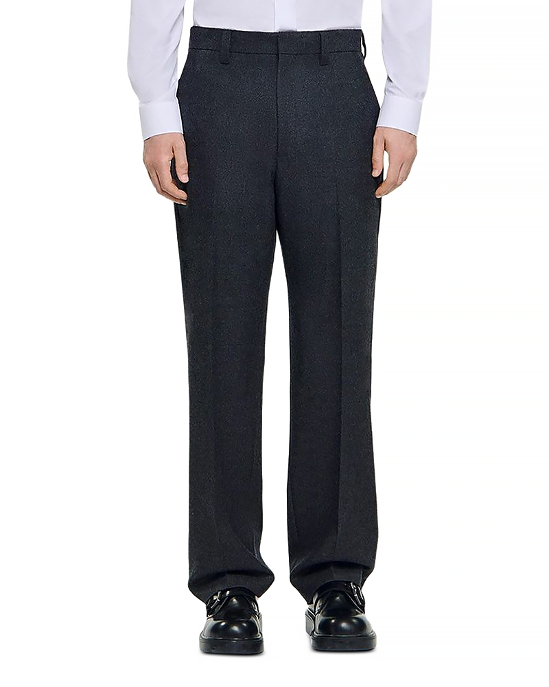 Sandro Classic Fit Suit Trousers Sandro Classic Fit Suit Trousers
