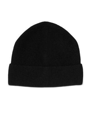 Cashmere Ribbed Turn Up Beanie