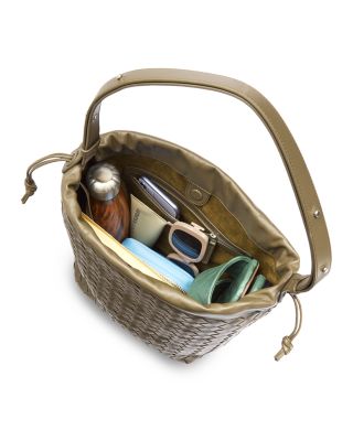 Avenue Intrecciato Leather Shoulder Bag