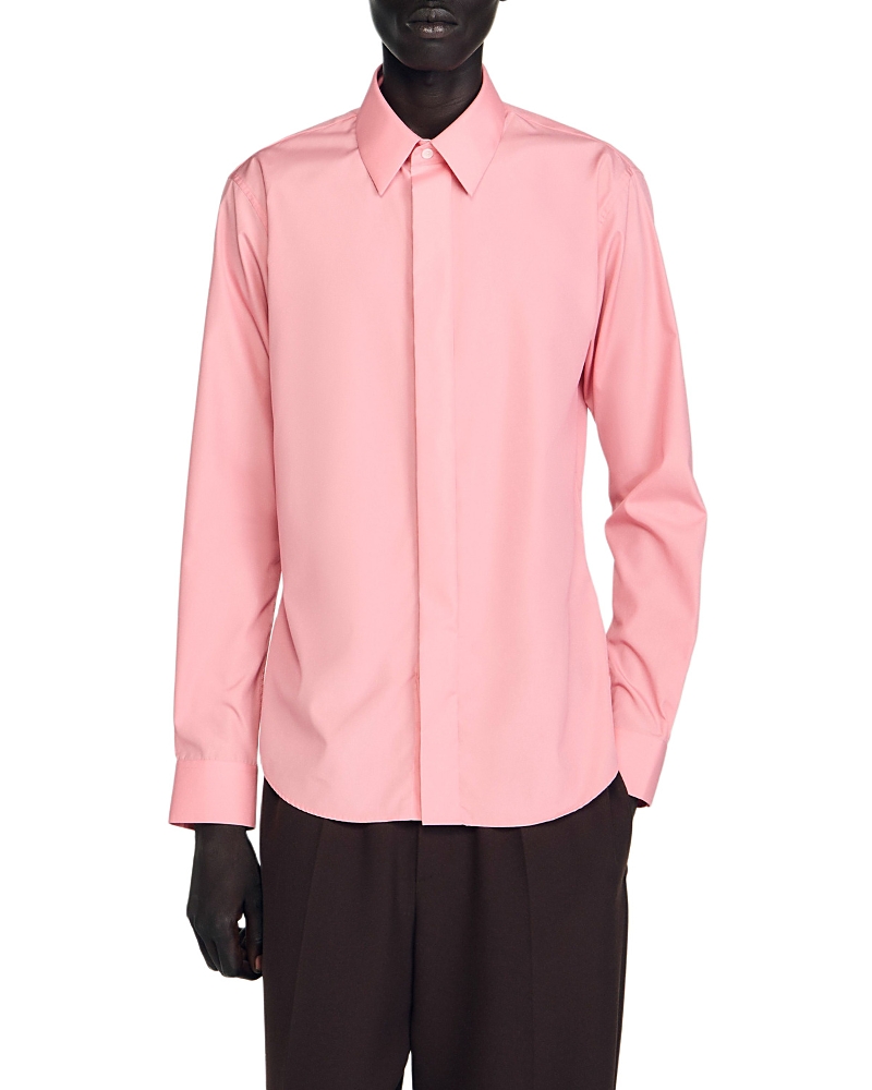 Sandro Hidden Placket Formal Shirt