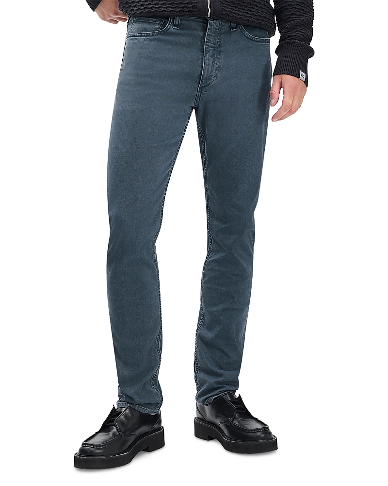 Rag & Bone Fit 2 Aero Stretch Slim Fit Jeans In Slate In Blue