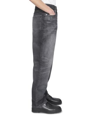 Solal Relaxed Fit Jeans in Washed Black