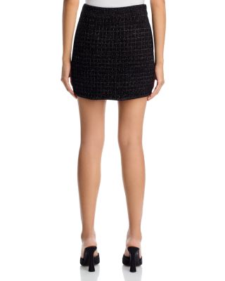 Crystal Button Sweater Skirt - Exclusive