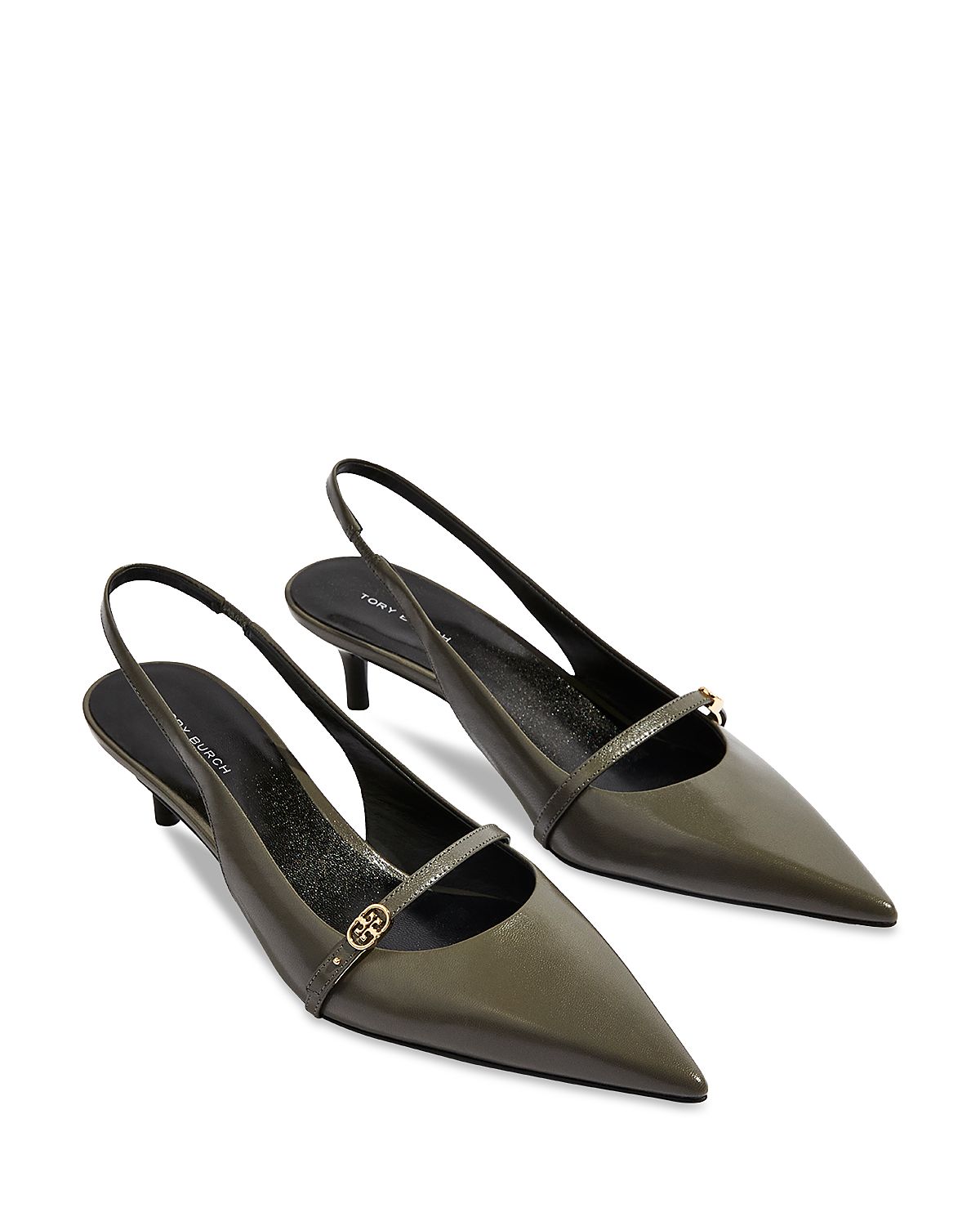Tory Burch Women's Double T Buckle Mary Jane Pumps