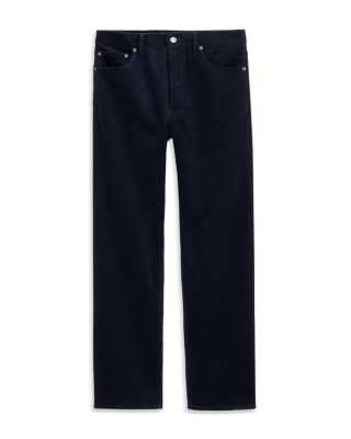 Slim Straight Fit Corduroy Pants
