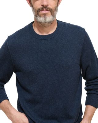 Reverse Seam Crewneck Sweater