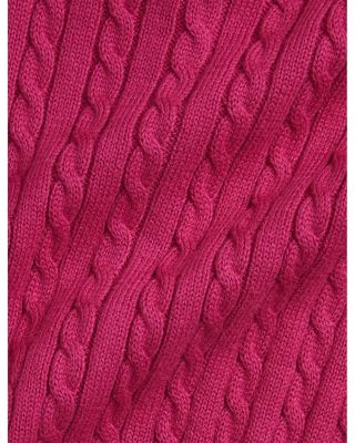 Girls&#39; Mini Cable Cotton Cardigan - Baby