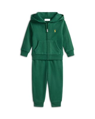 Boys' Fleece Full Zip Hoodie & Pant Set - Baby