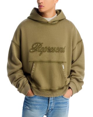 Boxy Reverse Applique Hoodie