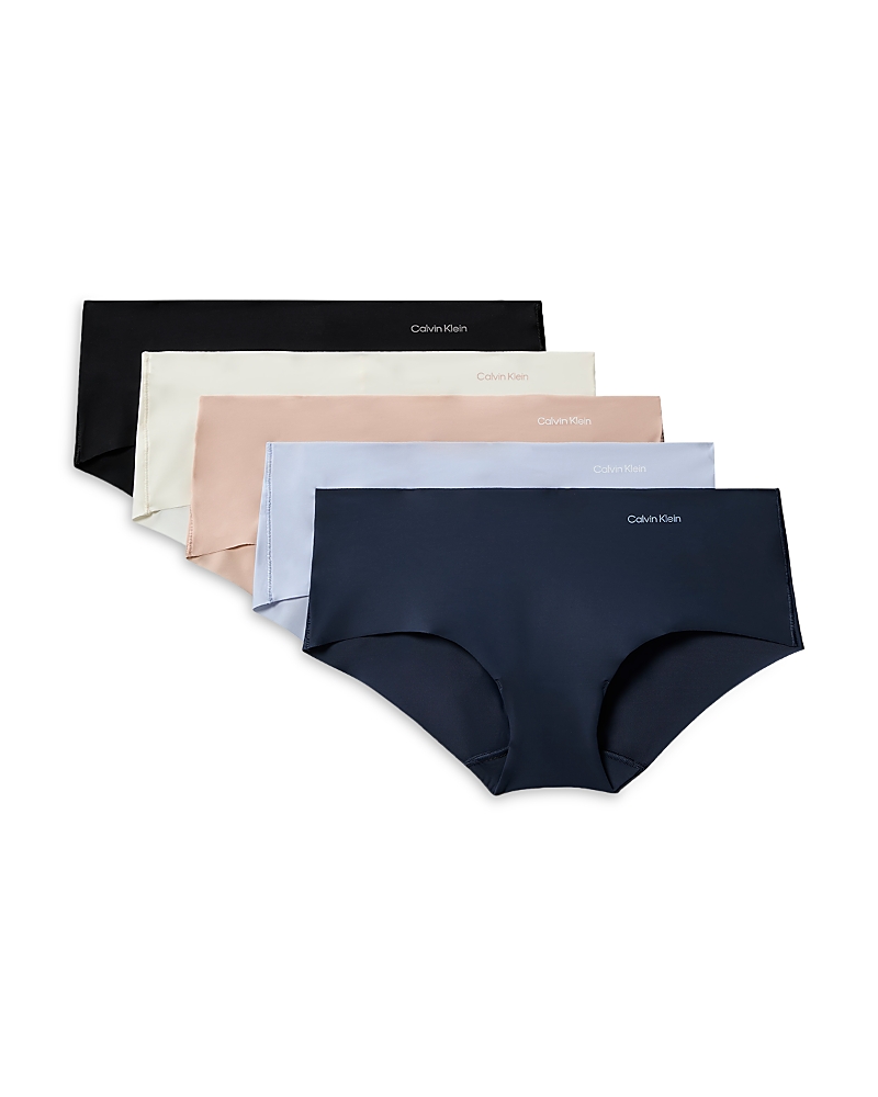 Calvin Klein Invisible Hipster 5-pack Qd3557 In Multi