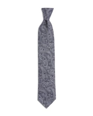 Silk Classic Textured Paisley Tie