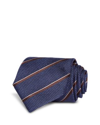 Silk Classic Textured Stripe Tie