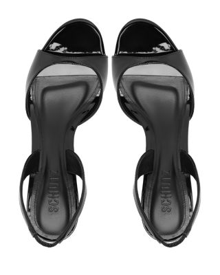 Women's Scarlett Sling Mid Leather Slingback Sandals 