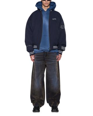 Royalty MA 1 Oversized Fit Bomber Jacket