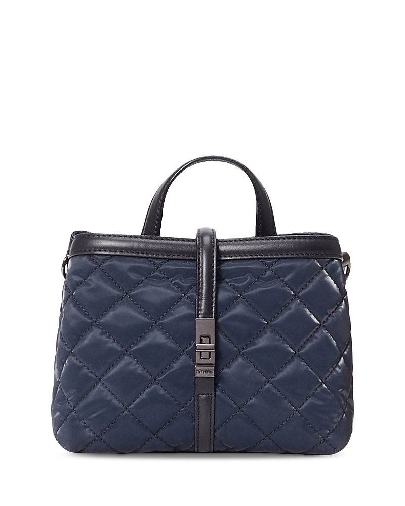 Mz Wallace Mini Astor Top Handle Bag In Blue