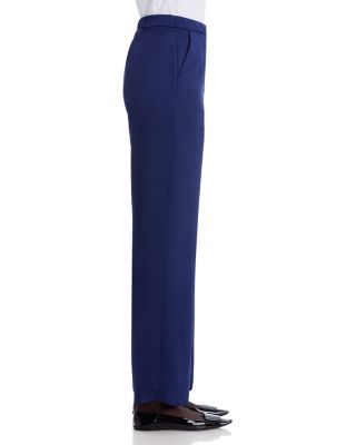 x Lani Lynn Naomi Wide Leg Crepe de Chine Pant