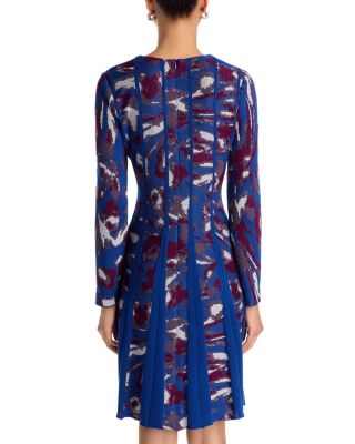 Jacquard Sweater Dress 