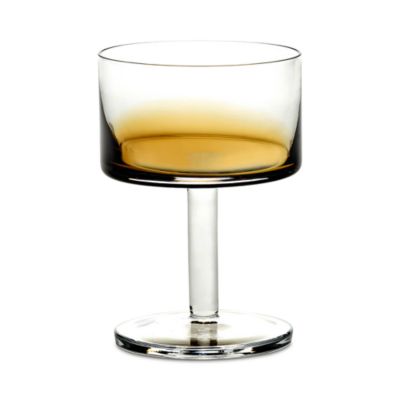 Champagne Coupe Amber Zuma, Set of 4