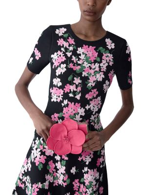 Short Sleeve Fit and Flare Dress