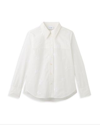 Floral Sequin Embroidered Top 