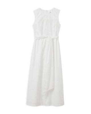 Floral Sequin Embroidery Dress