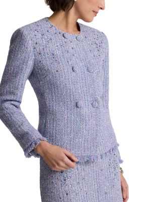 Textured Tweed Jacket