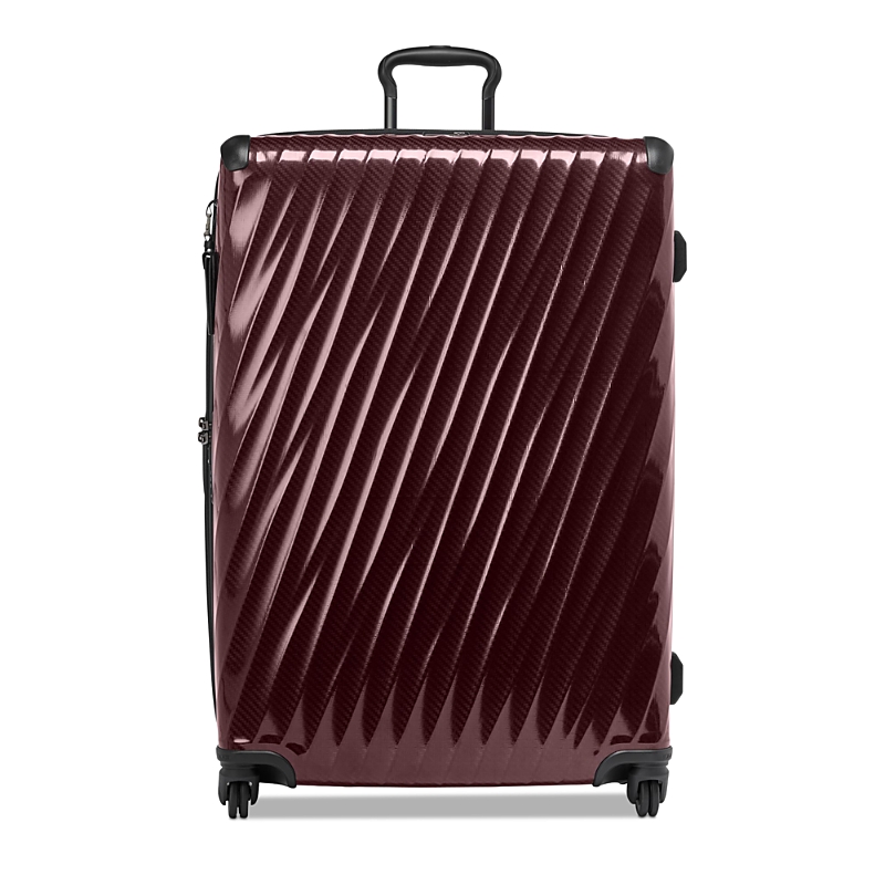 Tumi 19 Degree Lightweight Extended Trip Extra Large Checked Bag In Burgundy