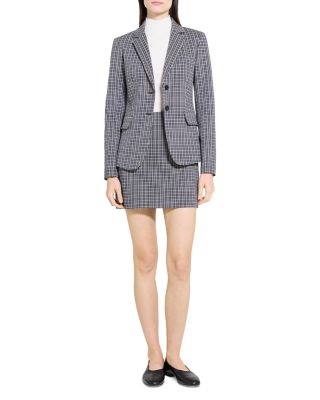 Carissa Plaid Blazer