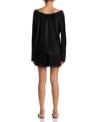 Barb Lace Low Back Top