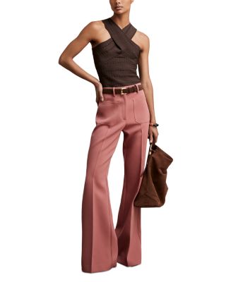 Petite Priya Flare Leg Trousers