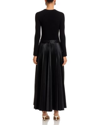 Abilene Mixed Media Maxi Dress