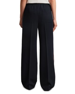 Petite Robyn Side Stripe Wide Leg Trousers