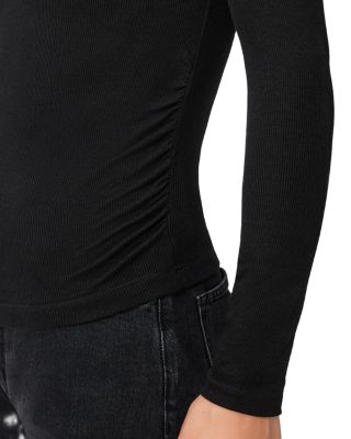 Rina Long Sleeved Roll Neck Top