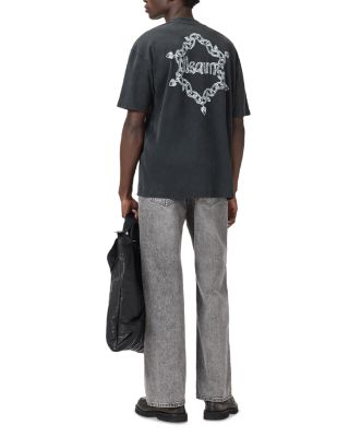 Oversized Drip Logo Graphic Tee